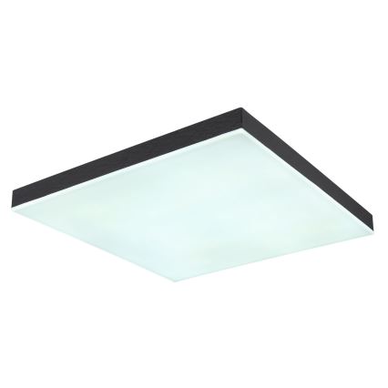 Globo - Himmennettävä LED-kattovalaisin LED/24W/230V 2700-6500K musta + kauko-ohjaus