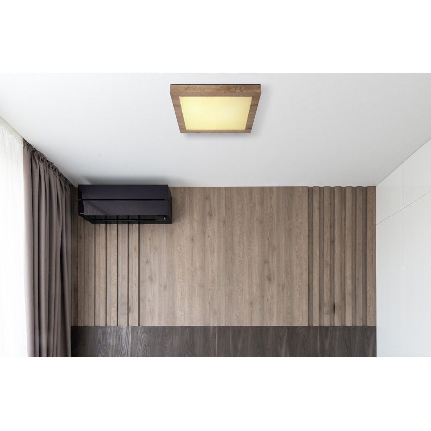 Globo - LED-kattovalaisin LED/16W/230V ruskea