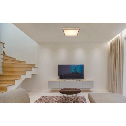 Globo - LED himmennettävä kattovalaisin LED/24W/230V 3000-6500K 45x45 cm