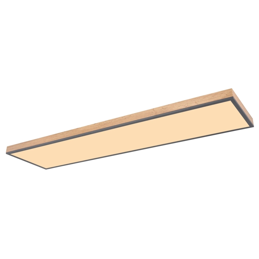 Globo - Himmennettävä LED-kattovalaisin LED/36W/230V 2700-6500K ruskea/harmaa + kaukosäädin
