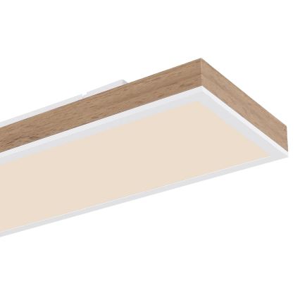Globo - LED himmennettävä kattovalaisin LED/24W/230V 2700-6500K 20x80 cm + kaukosäädin
