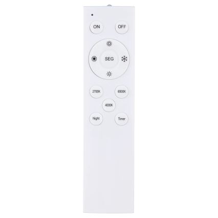Globo - LED himmennettävä kattovalaisin LED/24W/230V 2700-6500K 20x80 cm + kaukosäädin