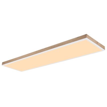Globo - Himennettävä LED-kattovalaisin LED/36W/230V 2700-6500K ruskea/valkoinen + kaukosäädin
