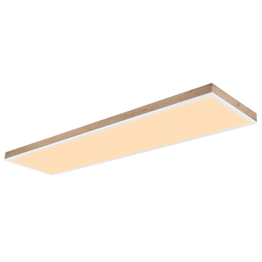Globo - Himennettävä LED-kattovalaisin LED/36W/230V 2700-6500K ruskea/valkoinen + kaukosäädin