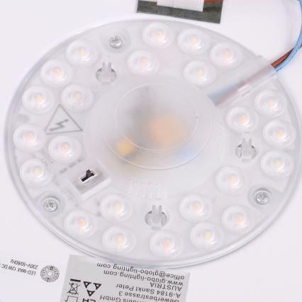 Globo - LED Kattovalo LED/12W/230V 307 mm 3000/4500/6000K