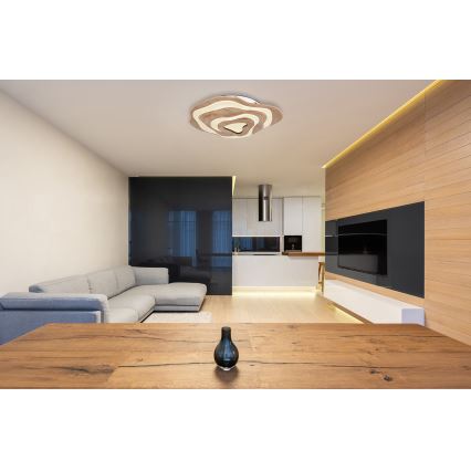 Globo - Himmennettävä LED-kattovalaisin LED/40W/230V 2700-6000K + kauko-ohjaus