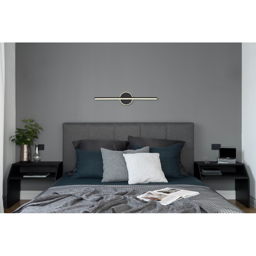 Globo - LED-peilivalon kylpyhuoneeseen LED/10W/230V 60,8 cm IP44 musta