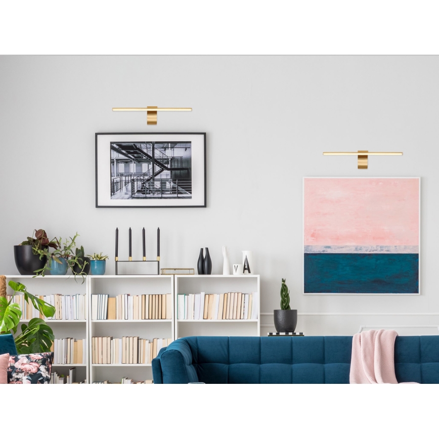 Globo - LED-peilivalon kylpyhuoneeseen LED/10W/230V 60,8 cm IP44 kulta