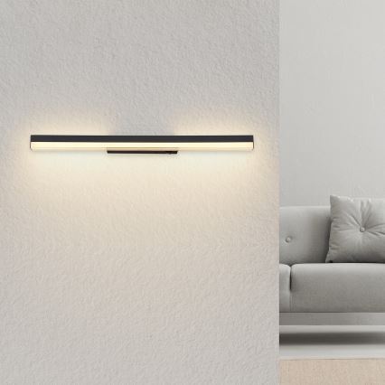 Globo - LED-seinävalaisin LED/12W/230V 3000/6000K 60 cm musta