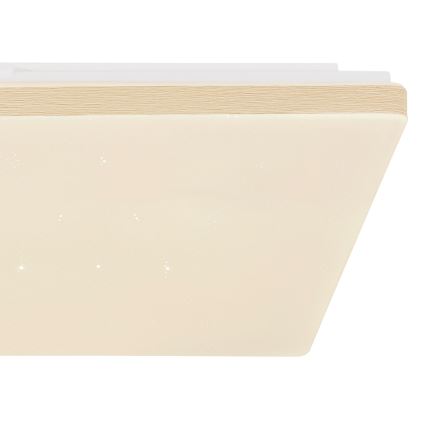 Globo - Himmennettävä LED-kattovalaisin LED/24W/230V Wi-Fi Tuya + kaukosäädin