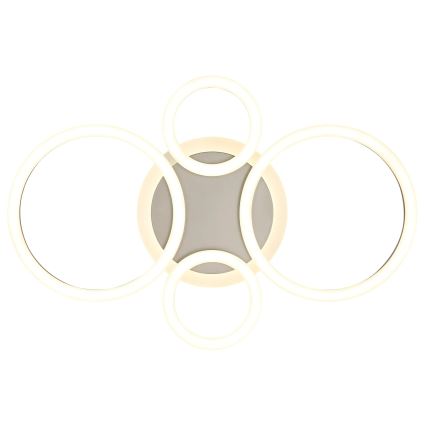 Globo - LED-kattovalaisin LED/40W/230V 2700/4500/6500K Ø 35,5x53 cm messinki