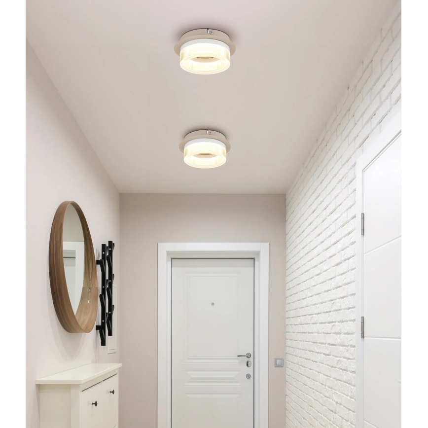 Globo - LED-kattovalaisin LED/8W/230V 3000K Ø 16 cm
