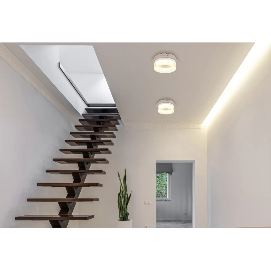 Globo - LED-kattovalaisin LED/8W/230V 3000K Ø 16 cm