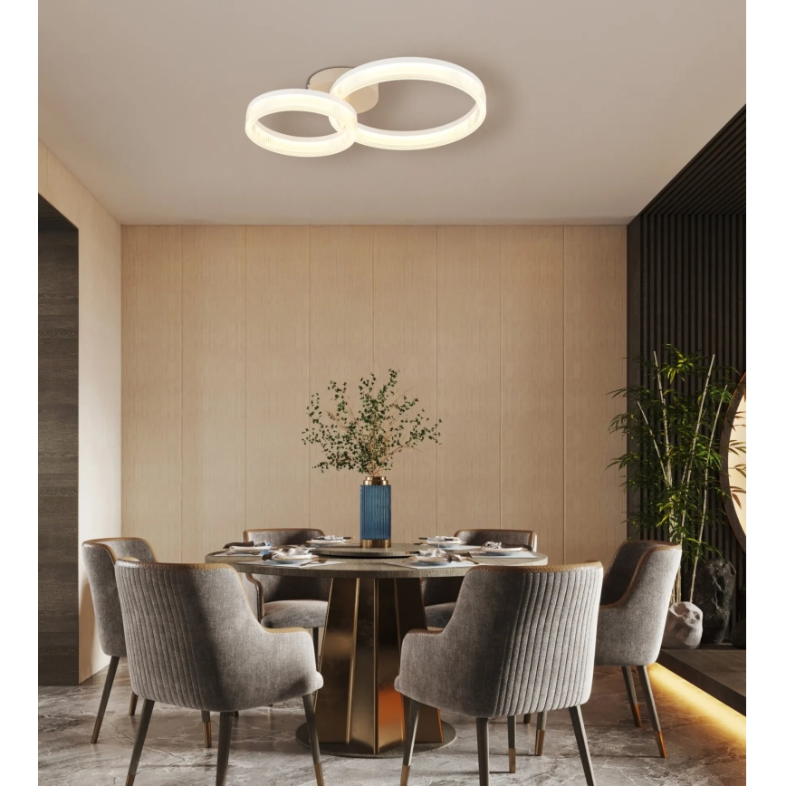 Globo - LED-kattovalaisin, 24 W, 230 V, 3000 K, 33 x 50 cm