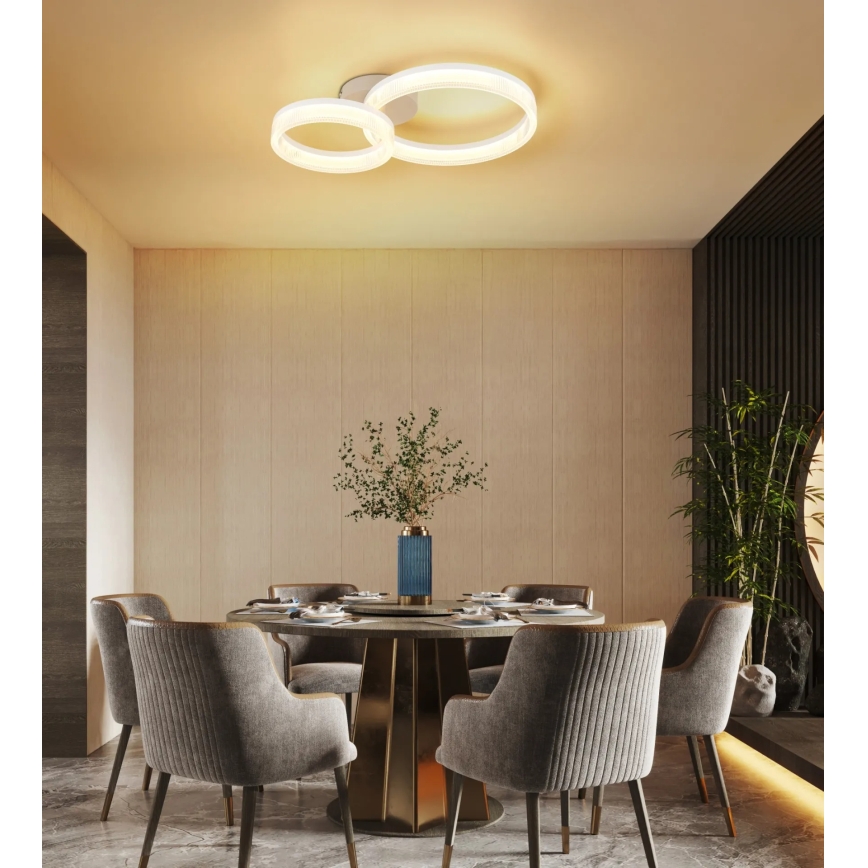 Globo - LED-kattovalaisin, 24 W, 230 V, 3000 K, 33 x 50 cm