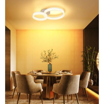 Globo - LED-kattovalaisin, 24 W, 230 V, 3000 K, 33 x 50 cm