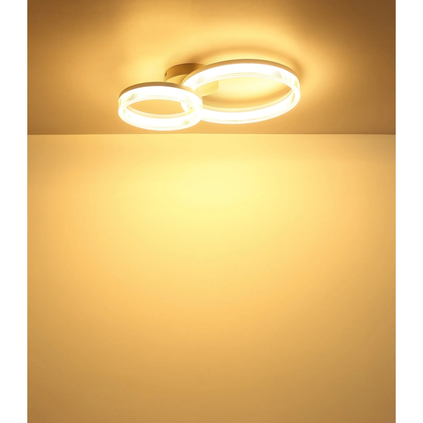 Globo - LED-kattovalaisin, 24 W, 230 V, 3000 K, 33 x 50 cm