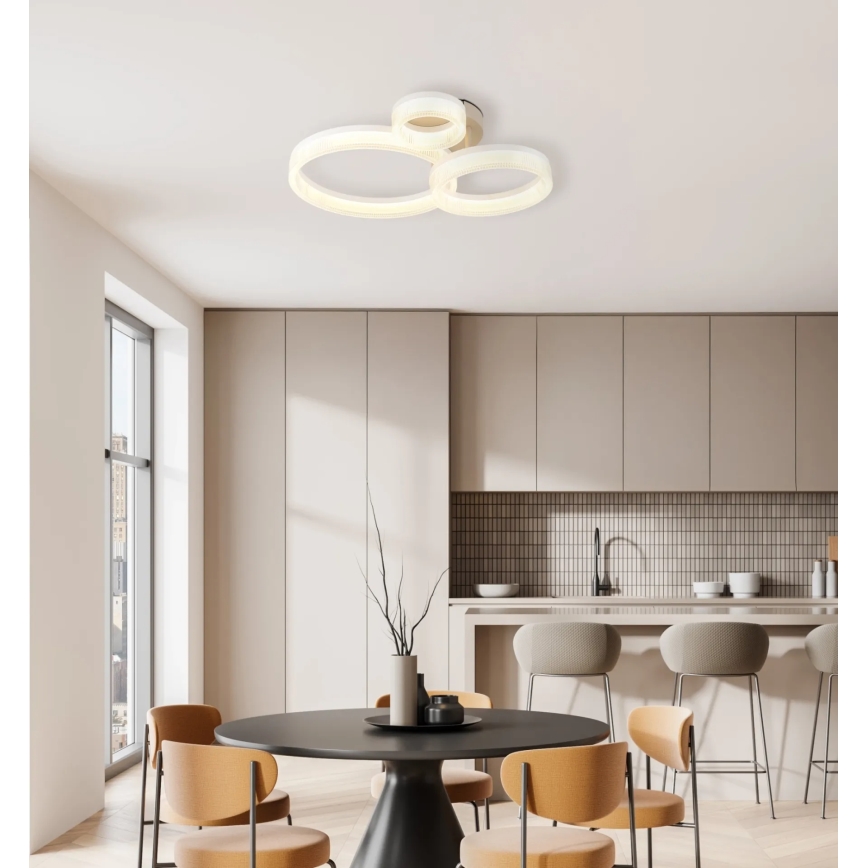 Globo - LED-kattovalaisin LED/24W/230V 3000K 40,5x51 cm