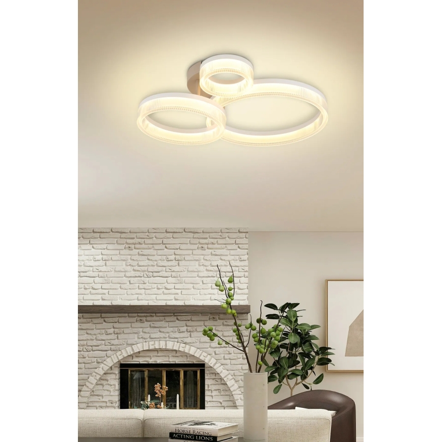 Globo - LED-kattovalaisin LED/24W/230V 3000K 40,5x51 cm