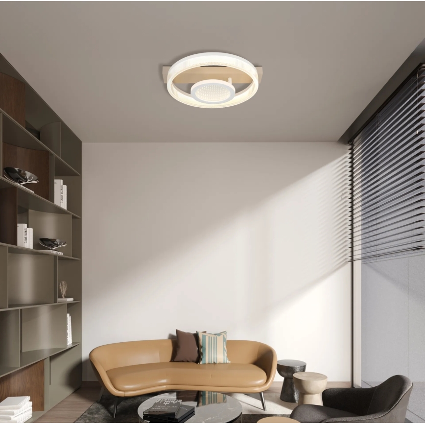 Globo - LED-kattovalaisin LED/18W/230V 3000K 33x36 cm