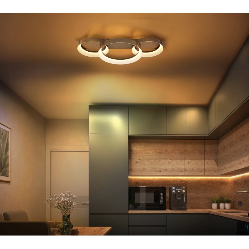Globo - LED kattovalaisin LED/40W/230V 3000K 70x35 cm