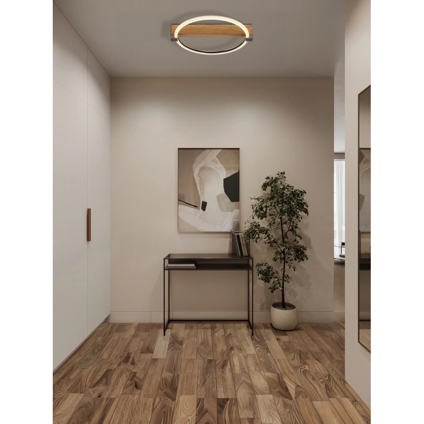Globo - LED kattovalaisin LED/15W/230V 3000K 41,4x38 cm beige