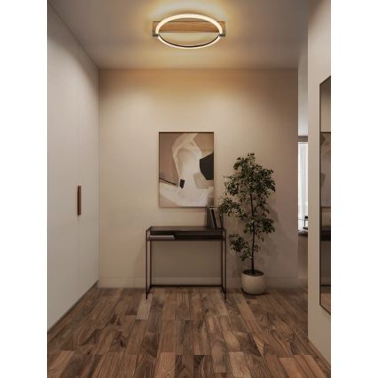 Globo - LED kattovalaisin LED/15W/230V 3000K 41,4x38 cm beige