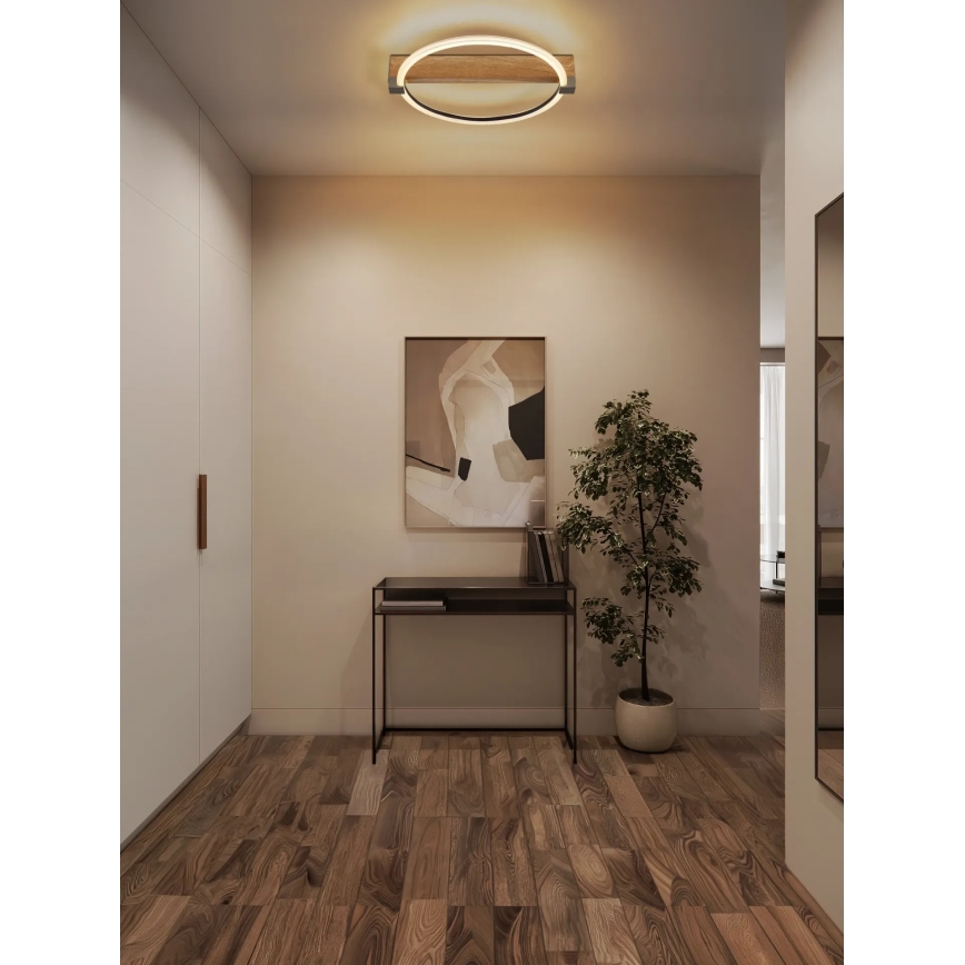Globo - LED kattovalaisin LED/15W/230V 3000K 41,4x38 cm beige