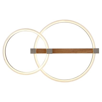 Globo - LED-kattovalaisin LED/24W/230V 3000K 58x38 cm beige