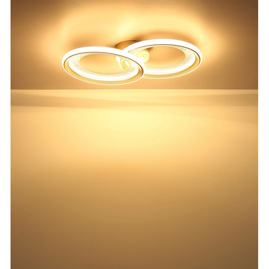 Globo - LED-kattovalaisin 30W/230V 3000K 31,5x52,5 cm