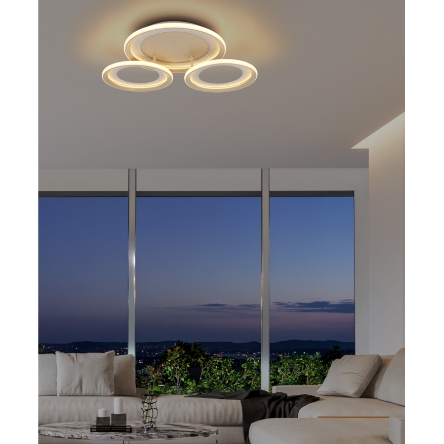 Globo - LED-kattovalaisin LED/40W/230V 3000K 60,5x62,5 cm