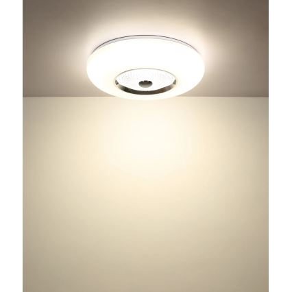 Globo - LED-kattovalaisin 48 W / 230 V, 2700 / 4000 / 6000 K, Ø 59 cm, valkoinen