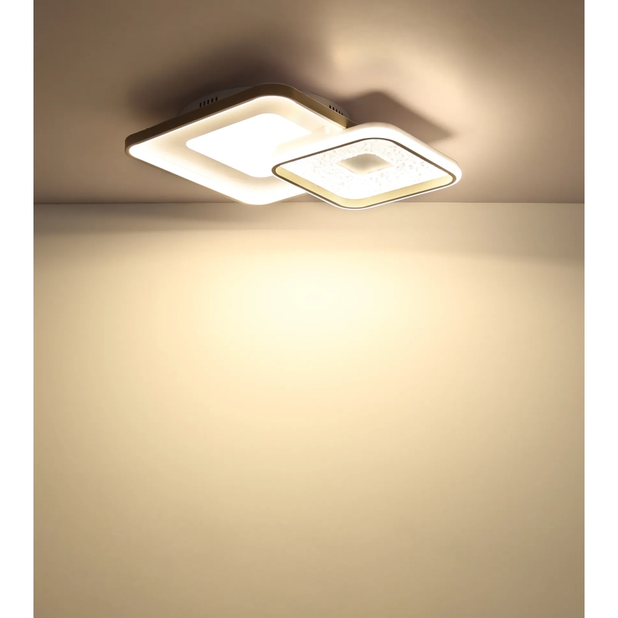 Globo - LED-himennettävä kattovalaisin LED/48W/230V 2700-6000K 50x50 cm + kaukosäädin