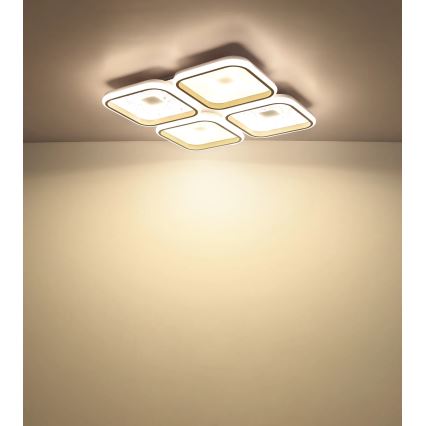 Globo - himmennettävä LED-kattovalaisin LED/55W/230V 2700-6000K 54x54 cm + kaukosäädin