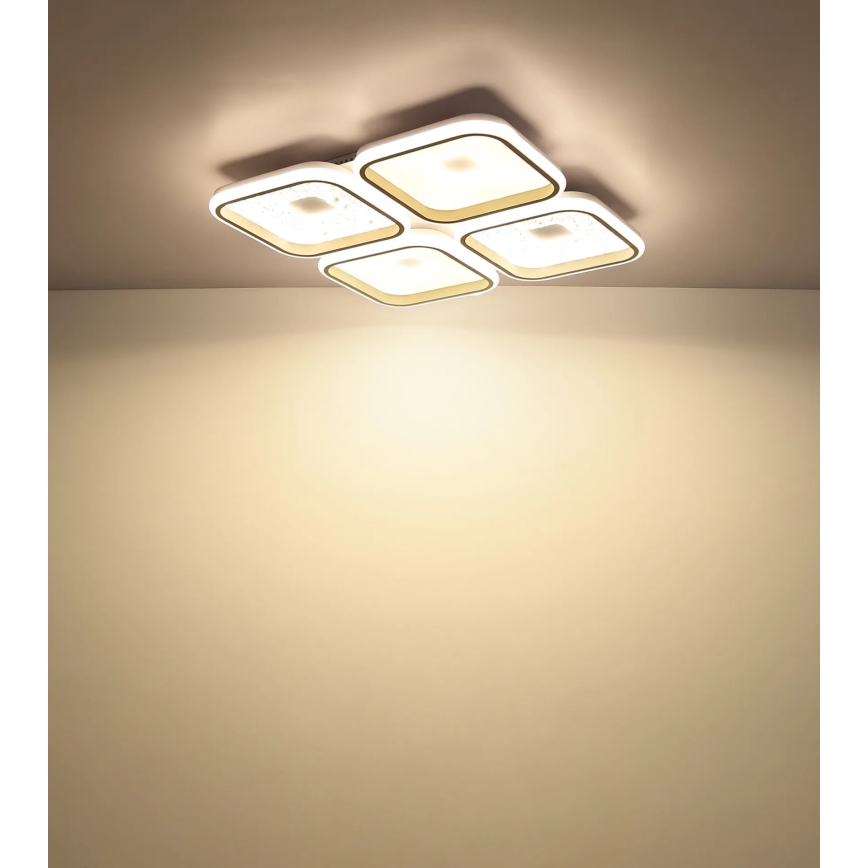 Globo - himmennettävä LED-kattovalaisin LED/55W/230V 2700-6000K 54x54 cm + kaukosäädin
