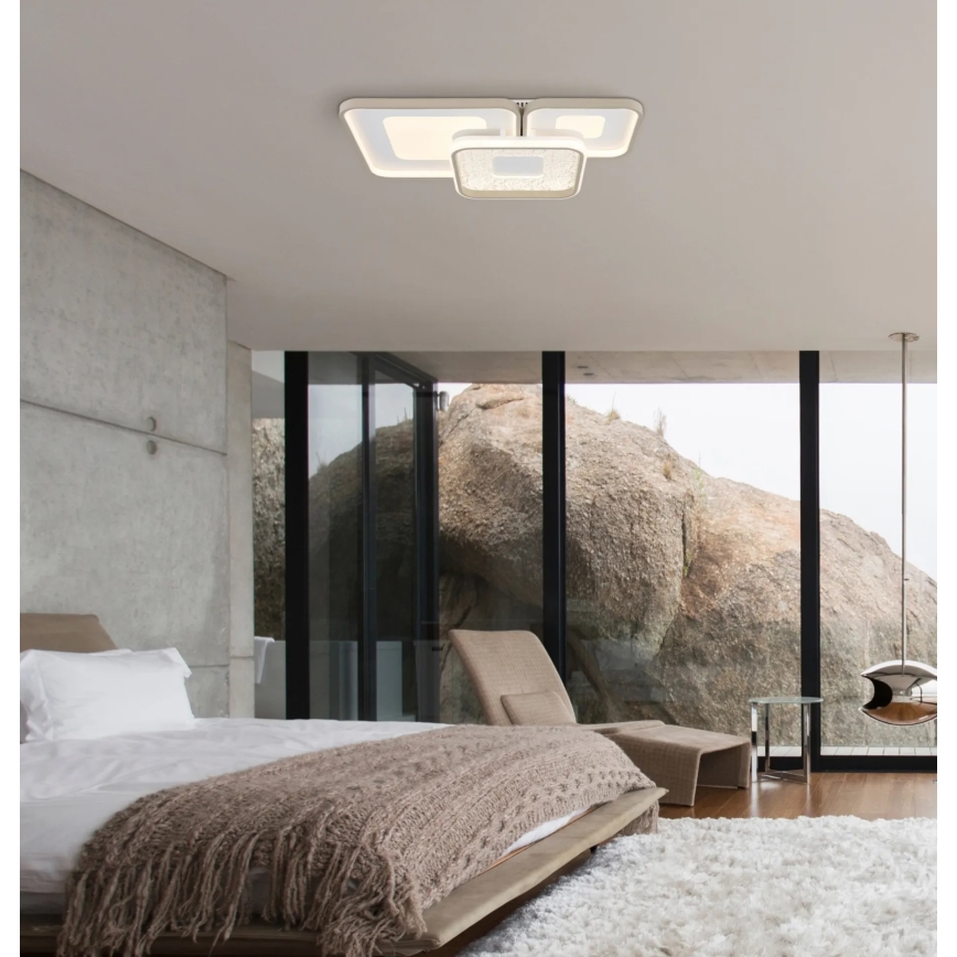 Globo - Himmennettävä LED-kattovalaisin LED/55W/230V 2700-6000K 65x45,5 cm + kaukosäädin