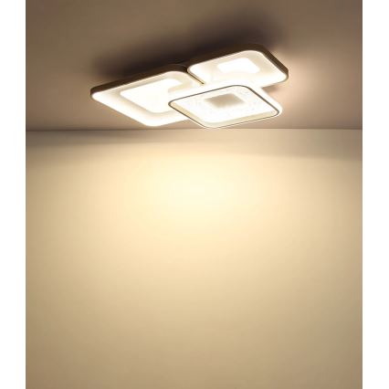 Globo - Himmennettävä LED-kattovalaisin LED/55W/230V 2700-6000K 65x45,5 cm + kaukosäädin
