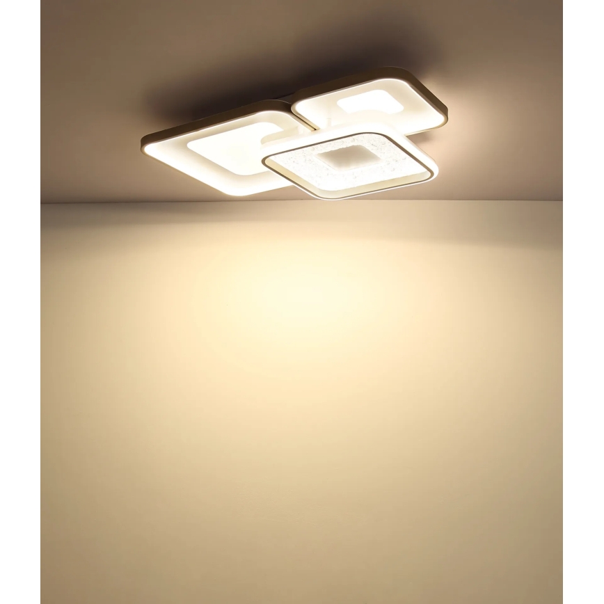 Globo - Himmennettävä LED-kattovalaisin LED/55W/230V 2700-6000K 65x45,5 cm + kaukosäädin