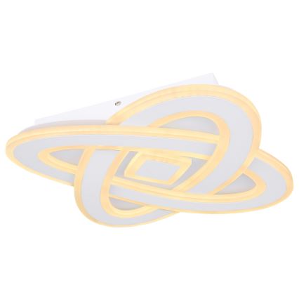 Globo - LED himmennettävä kattovalaisin LED/36W/230V 3000-6000K halkaisija 50 cm valkoinen + kaukosäädin