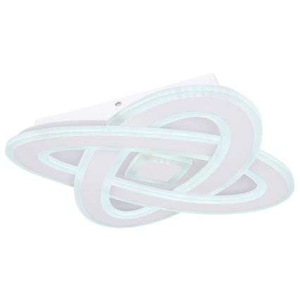Globo - LED himmennettävä kattovalaisin LED/36W/230V 3000-6000K halkaisija 50 cm valkoinen + kaukosäädin