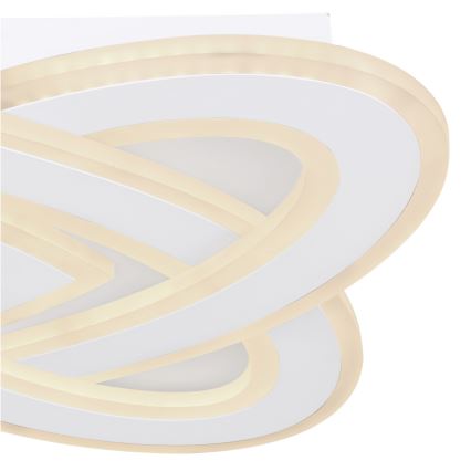Globo - LED himmennettävä kattovalaisin LED/36W/230V 3000-6000K halkaisija 50 cm valkoinen + kaukosäädin