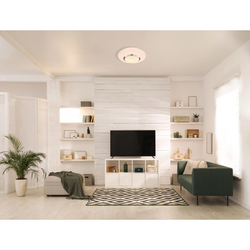 Globo - LED RGBW himmennettävä kattovalaisin LED/18W/230V 3000 K halkaisija 34 cm