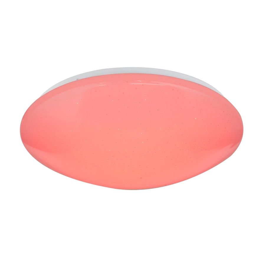 Globo - LED RGB himmennettävä kattovalaisin LED/24W/230V + LED/8W 2700-6500K halkaisija 41 cm + kaukosäädin