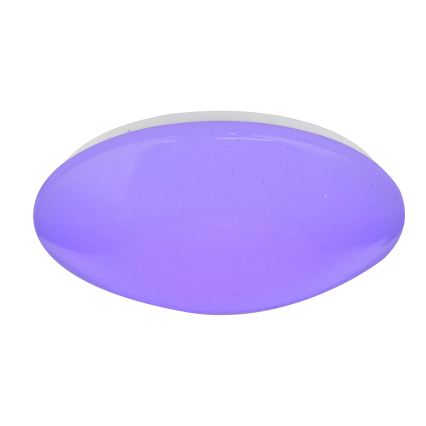 Globo - LED RGB himmennettävä kattovalaisin LED/24W/230V + LED/8W 2700-6500K halkaisija 41 cm + kaukosäädin