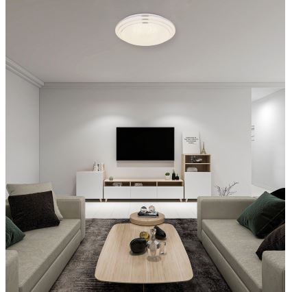 Globo - Himmennettävä LED-kattovalaisin LED/18W/230V halkaisija 40 cm 2700-6500K + kauko-ohjaus