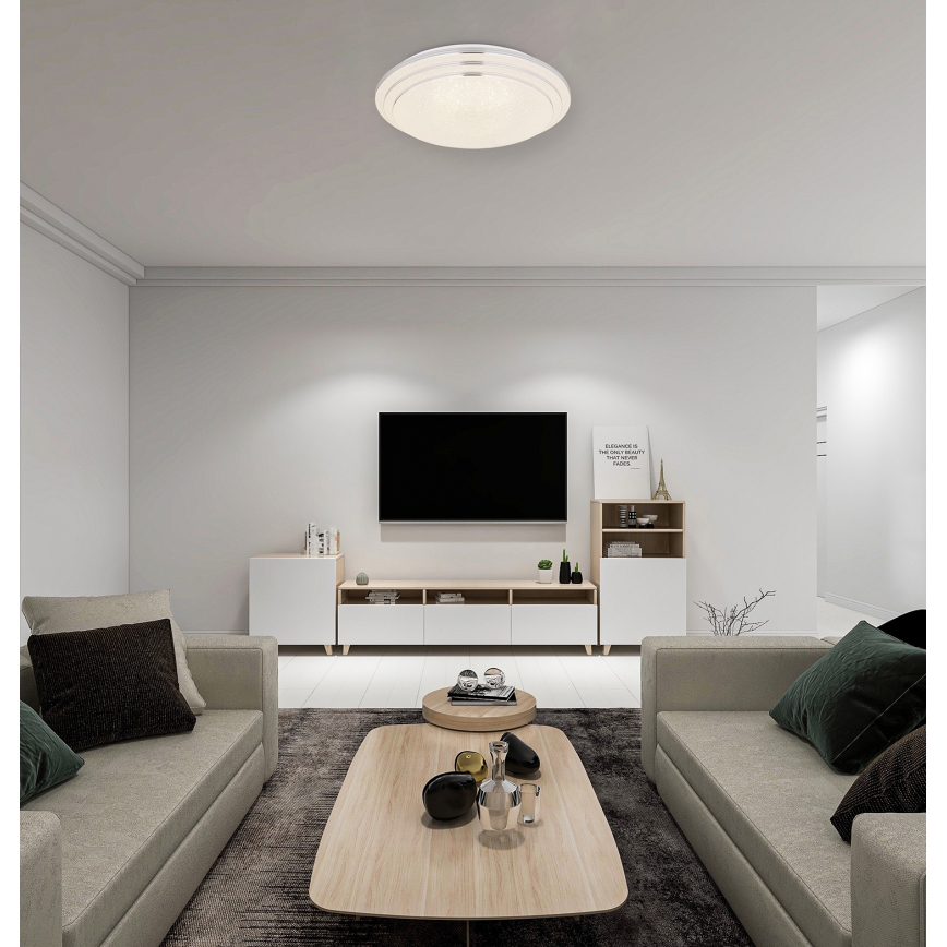 Globo - Himmennettävä LED-kattovalaisin LED/18W/230V halkaisija 40 cm 2700-6500K + kauko-ohjaus