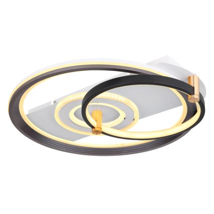 Globo 48459-46 - Himmennettävä LED-kattovalaisin ANI LED/46W/230V 2700-6000K 48x52 cm + kaukosäädin