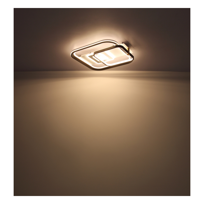 Globo 48459-48 - LED-himmennettävä kattovalaisin ANI LED/48W/230V 2700-6000K 48x52 cm + kaukosäädin