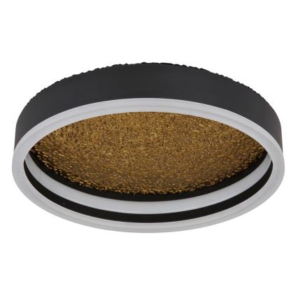 Globo - LED Kattovalo LED/24W/230V halk. 30 cm musta