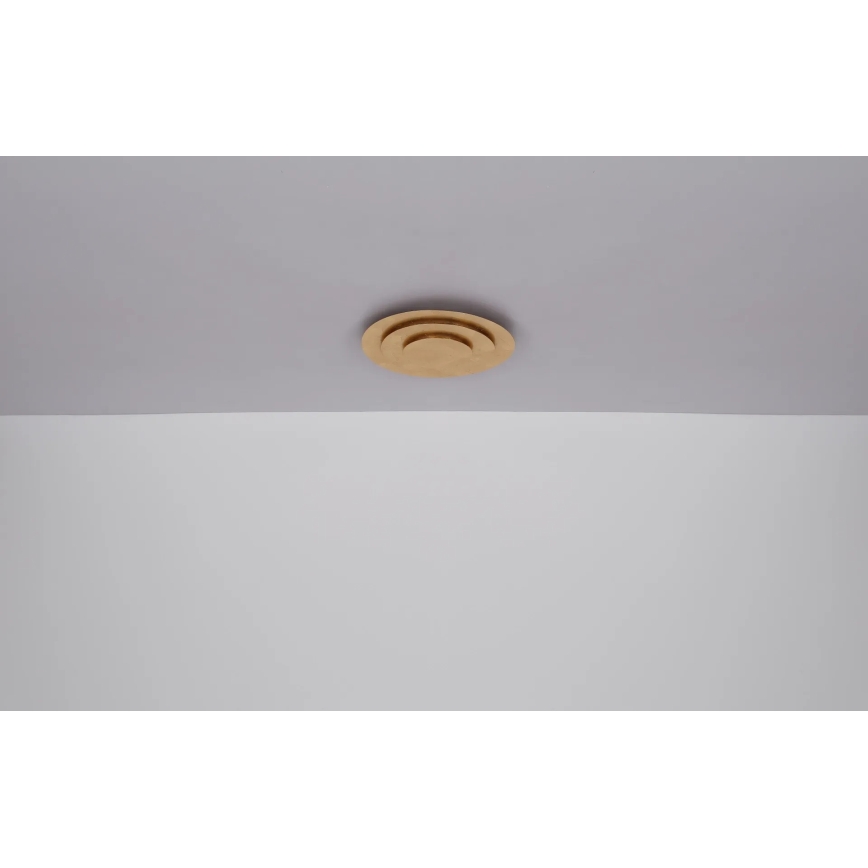 Globo - LED-kattovalaisin LED/18W/230V 3000K, halkaisija 18 cm, kultainen